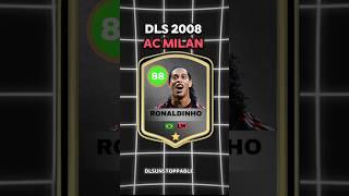 DLS 25 VS DLS 2008 LEGENDARY AC MILAN TEAM .