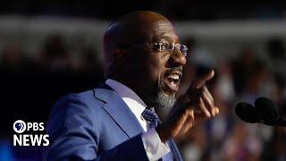 WATCH: Sen. Raphael Warnock speaks at 2024 Democratic National Convention | 2024 DNC Night 1