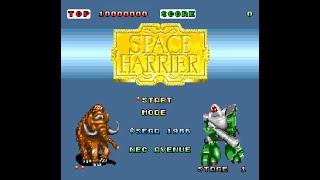 PC Engine Longplay [075] Space Harrier (US)