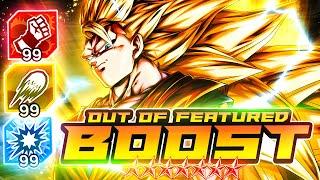 GRN SSJ3 GOKU OUT OF FEATURED BOOST! CAN HE STILL SET HIS DEMON STRAIGHT? | Dragon Ball Legends