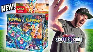 Opening Pokémon's Stellar Crown Booster Box - INSANE ART!