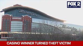 Man allegedly robbed of thousands outside Detroit casino