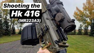 Shooting the Hk 416A5 // mr223A3