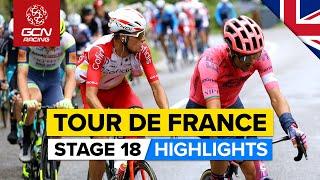 Tour de France 2021 Stage 18 Highlights | The Final Mountain Stage Of This Year's Tour!