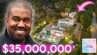 Kanye West | His NEW $35 Million Beverly Hills Mansion | House Tour 2024