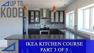 IKEA Kitchen Cabinet Course Part 3 of 5: Installing IKEA Rails & Custom Filler Panels