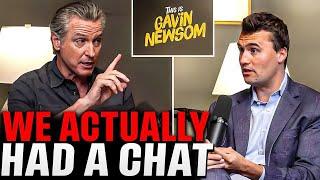 Charlie Kirk Breaks Down His VIRAL Interview With Gavin Newsom