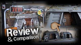 Star Wars VINTAGE COLLECTION | Endor Bunker | REVIEW & Comparison