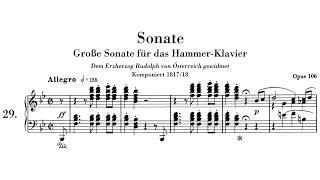 Beethoven - Piano Sonata No.29, Op.106 'Hammerklavier' (Gilels)