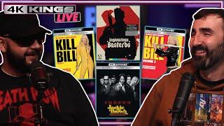 MORE TARANTINO 4K! INGLOURIOUS 4K, KILL BILL 4K, and JACKIE BROWN 4K NEXT? | 4K Kings