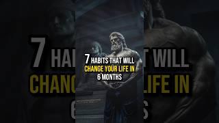 7 Habits That Will Change Your Life #stoicism #discipline #goals #success