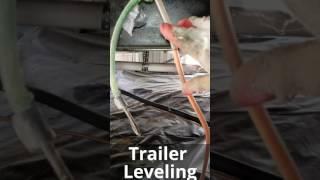 Trailer Leveling - Mobile Home Re-leveling