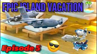 The Island Adventure Of A LIFETIME!️ | Baby C17 And Friends Ep.5 | 2K 60fps