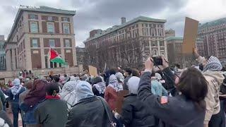 Columbia University restricts campus access following arrest of Palestinian protester