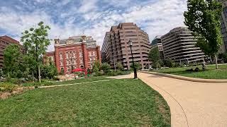 Walking Around Washington DC Park