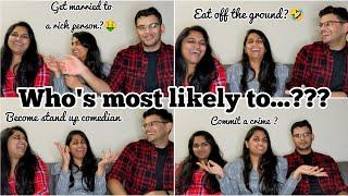 Who's most likely to - get to know us ! | Mansi Patel | Vlogmas 2022