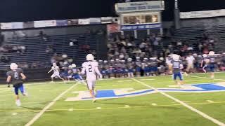 Will Walsh catches pass from Will Allen for 54-yard Chatham gain