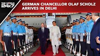 Olaf Scholz In India | German Chancellor Arrives In Delhi, To Hold Strategic Talks With PM