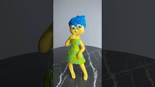 I made a JOY  from Inside Out @artlidadelishorts #plasticinerelax #insideout #joy #anger #clay