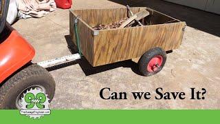 Can we Save it? Garden Trailer Repair - The Garage Engineer