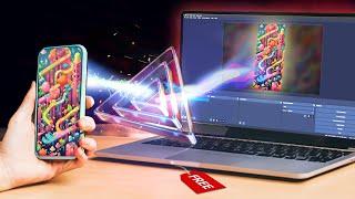 Capture Your Phone Screen In OBS - Camera too, No Lag 100% FREE