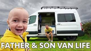 BECOMING A SOLO VAN LIFE DAD FOR 24 HOURS