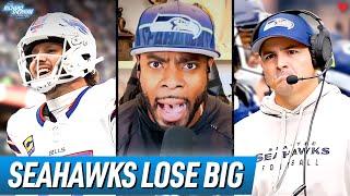 Bills-Seahawks Reaction: Seattle looks DYSFUNCTIONAL in sloppy loss to Buffalo | Richard Sherman NFL