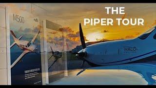 MzeroA Team Tours Piper Aircraft