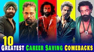 10 Biggest ComeBack Films of Bollywood Superstars | 10 Greatest Career Saving Comebacks of Actors