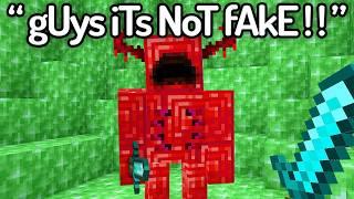 The FUNNIEST FAKE Minecraft Speedruns EVER...