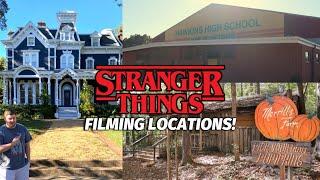 Stranger Things Filming Locations VLOG! (Seasons 1-5)