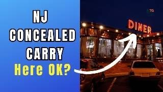 NJ Concealed Carry: Can you Carry Where Alcohol is Served?