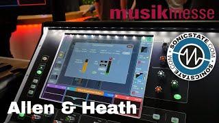 MESSE 2018: Allen & Heath dLive Prime Cards and Shure Wireless Integration