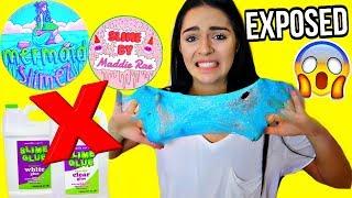 EXPOSING FAMOUS Slime Shops! Mermaid Slimez, MaddieRae Glue + MORE Nichole Jacklyne