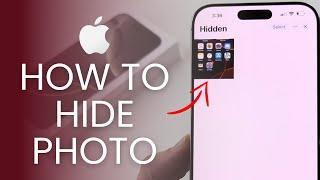 iPhone 16: How To Hide A Photo! (Quick Guide)