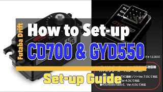 Futaba CD700 & GYD550 Setup guide 후타바 서보 CD700, GYD550 셋업 가이드 (#futaba #cd700 #gyd550 #setup #guide)