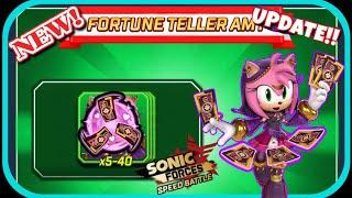 Sonic Forces Speed Battle • New Event Update  : FORTUNE TELLET AMR FORTUNE  New Special Runne