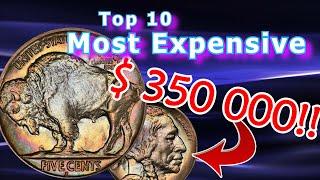 Top 10 Most Expensive Buffalo Nickel Coins of All Time