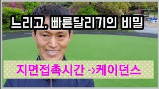 넌 느리고, 난 빠르다 / 지면접촉시간을 개선하자