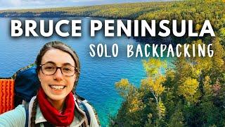 BRUCE PENINSULA CAMPING | 2-Day Backpacking Trip in Bruce Peninsula National Park