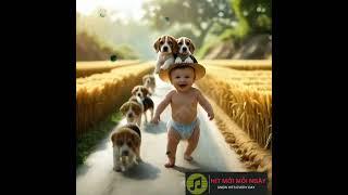Where the Tiger Bows to a Baby #baby #Tiger #cute  Chú Bé và Hổ