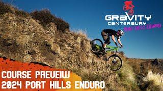 Course Preview  for  Gravity Canterbury Port Hills Enduro 2024