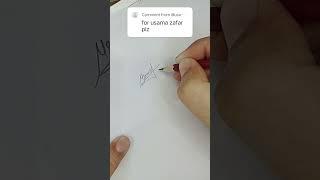Usama Name Signature ideas #shortsvideo #signatures #usama