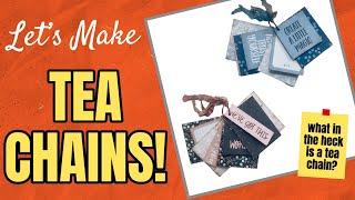 FUN NEW LITTLE CRAFT…featuring tea!  Great Gift Or Craft Fair Idea! EASY TUTORIAL