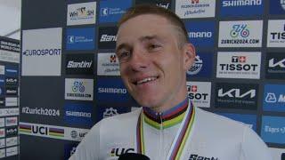 UCI World Championships Zurich 2024 - Remco Evenepoel : "It was a blind time-trial"