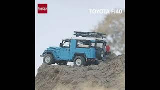 TOYSLY Off-Road Pickup J40 Land Cruiser Building Set: Compatible with LEGO