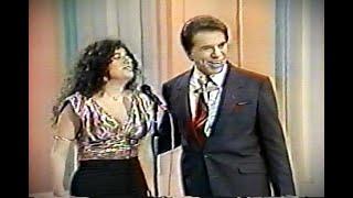 Show de Calouros SBT 1990 Sílvio Santos e a Caloura Paula Soares que canta "California Dreamin'" ️