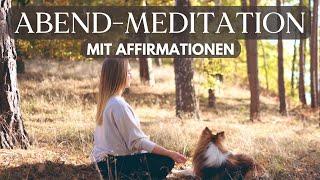 Zur Ruhe kommen & erholt aufwachen ️ Meditation am Abend & zum Einschlafen