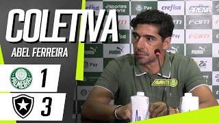 COLETIVA ABEL FERREIRA | AO VIVO | Palmeiras 1 x 3 Botafogo - Brasileirão 2024