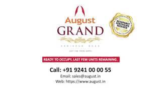 Top-End Amenities of New Luxury Apartments in Sarjapur Main Road | August Grand | Call Us 9241000055